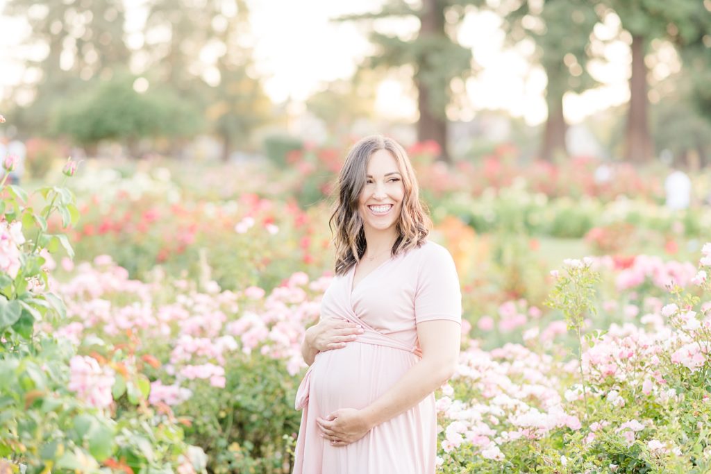 Morgan & Brett - Rose Garden Pregnancy Announcement